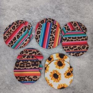 NWOT Car cup covers